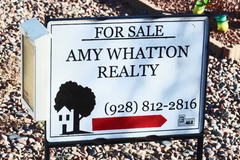 Amy Whatton Realty sign - San Manuel, AZ